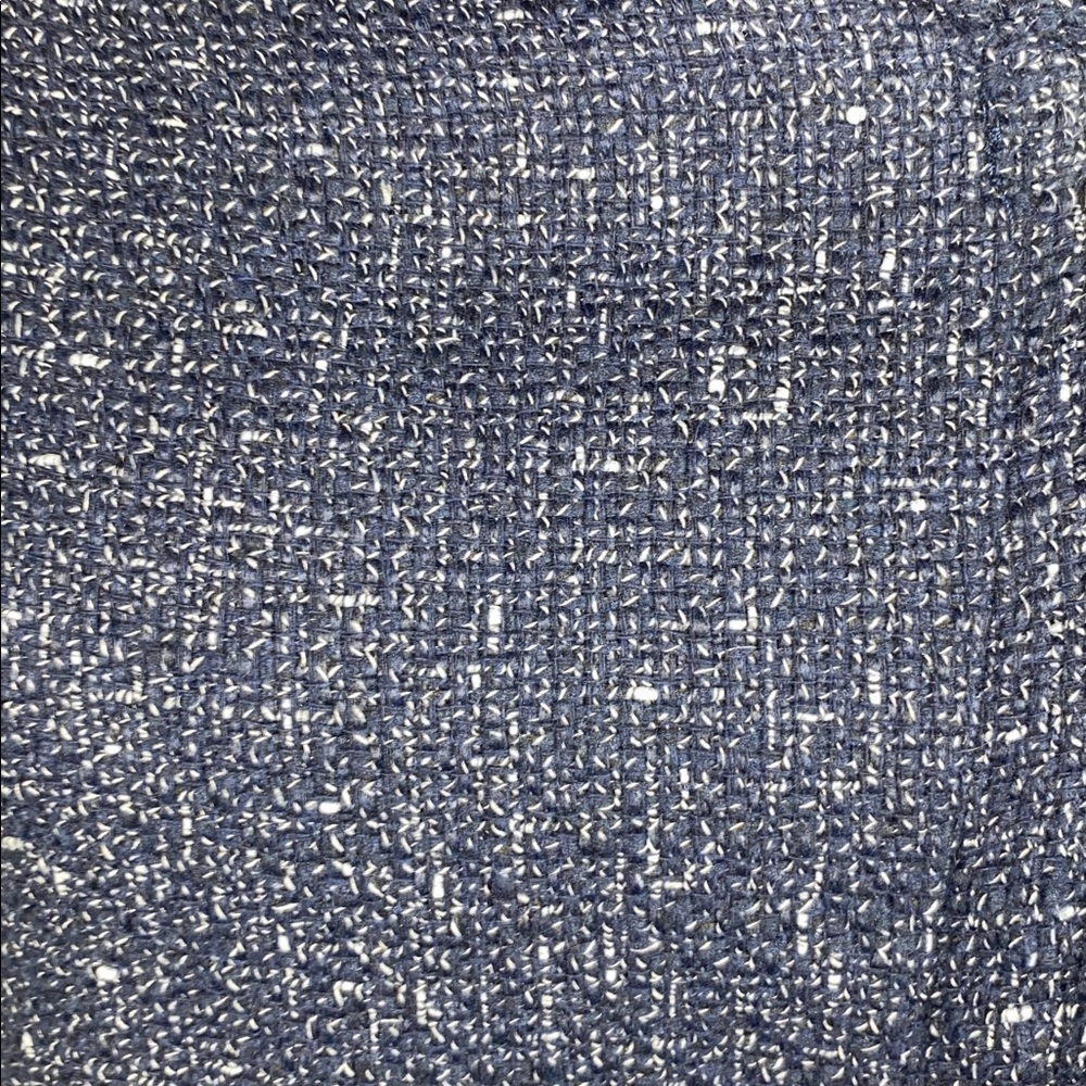 Blank NYC Navy Tweed Moto Jacket Blue Size XL - Picture 6 of 13